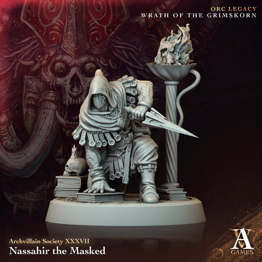 Nassahir the Masked - Dungeon Master Minis