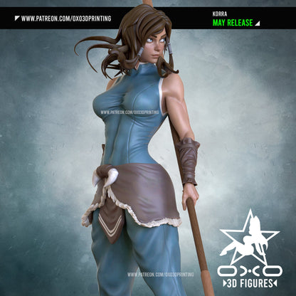 NSFW/SFW Korra OXO3D 18+ Only - Dungeon Master Minis