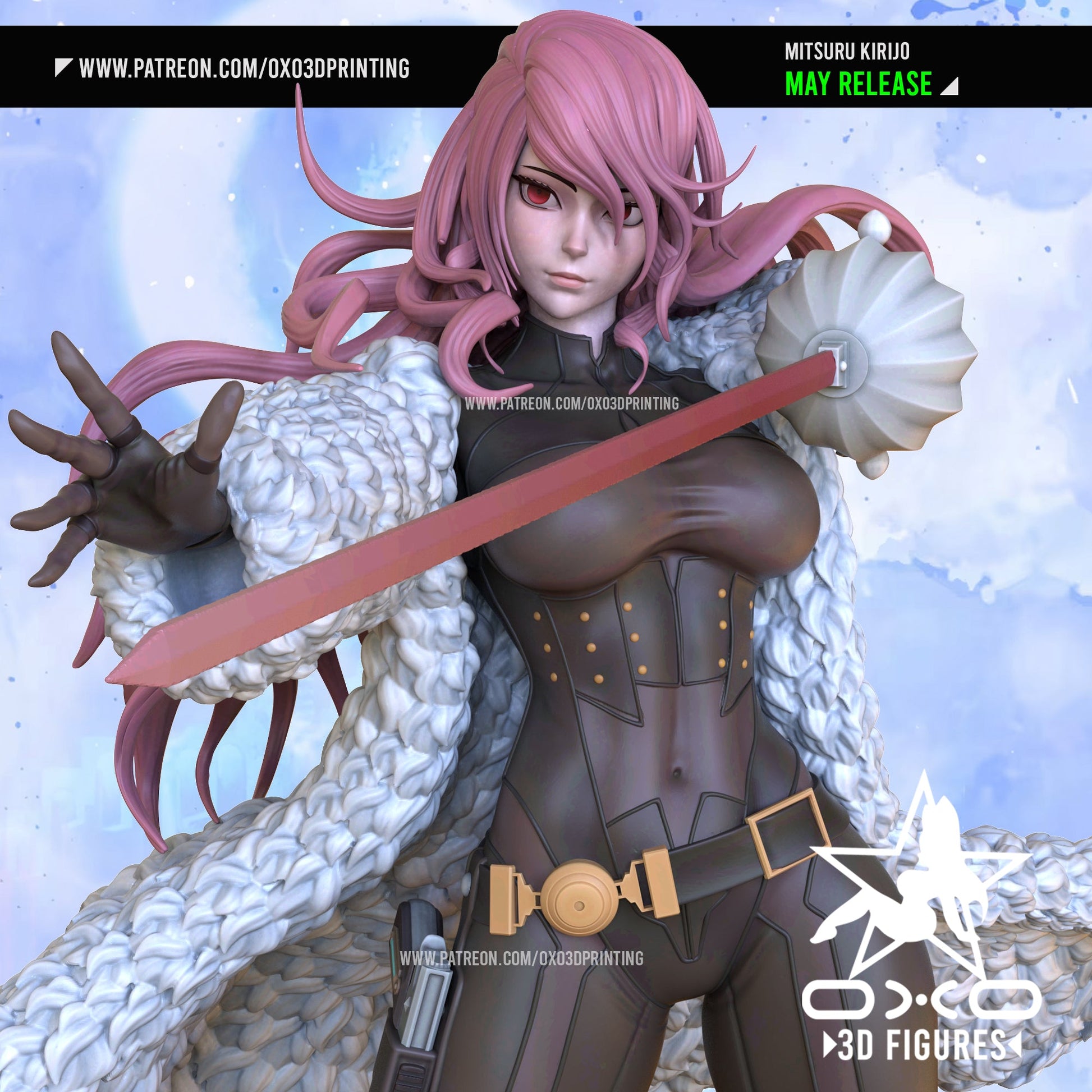 NSFW/SFW Mitsuru Kirij OXO3D 18+ Only - Dungeon Master Minis