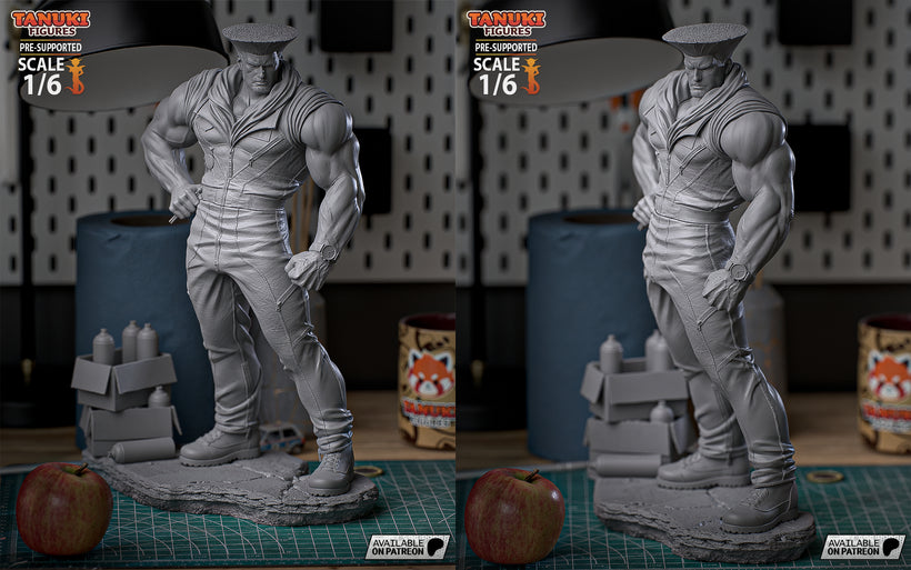 Guile - Street Fighter - 1:6 Scale Figure