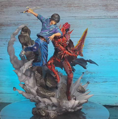 Sung Jinwoo X Igris - Solo Leveling - 75mm, 1:10 Scale, Bust