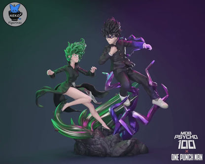 Tatsumaki Vs Mob - One Punch Man - Diorama - 1:10 Scale