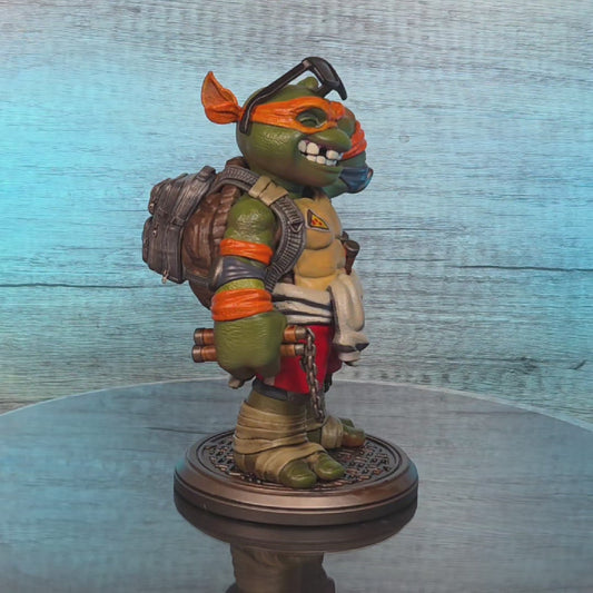 Toon Michaelangelo - Ninja Turtles - 1:12 Scale