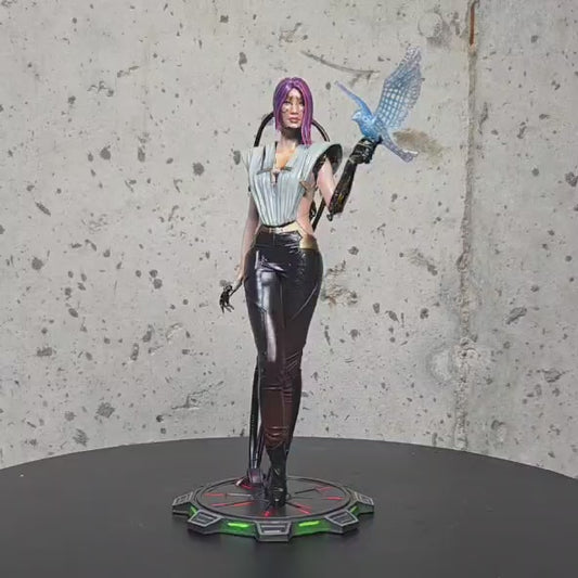 Songbird - Cyberpunk - 1:8 Scale, Bust