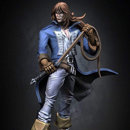 Richter Belmont – Enslaved Vampire Hunter Boss – Castlevania-Inspired Miniature