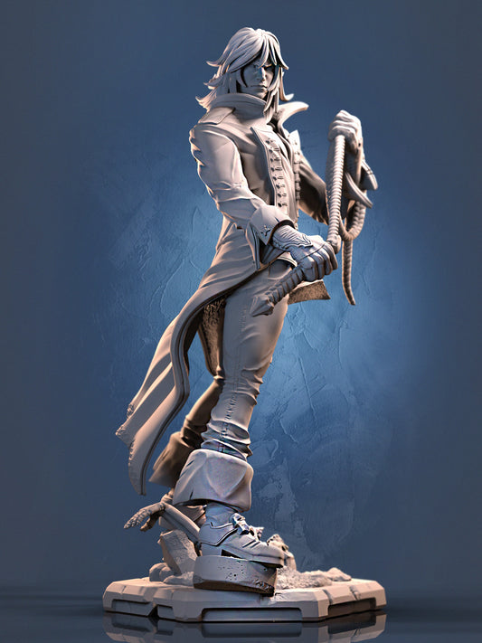 Richter Belmont – Enslaved Vampire Hunter Boss – Castlevania-Inspired Miniature