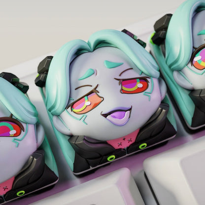 Rebecca - Cyberpunk: Edgerunners - Keyboard Keycaps