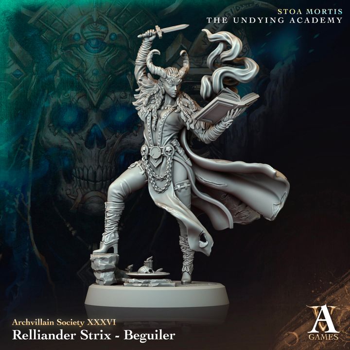 Relliander Strix - Beguiler - Dungeon Master Minis