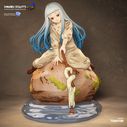 Richeh Witch Hat Atelier 1:8 scale figure fishing scene fantasy anime collectible statue