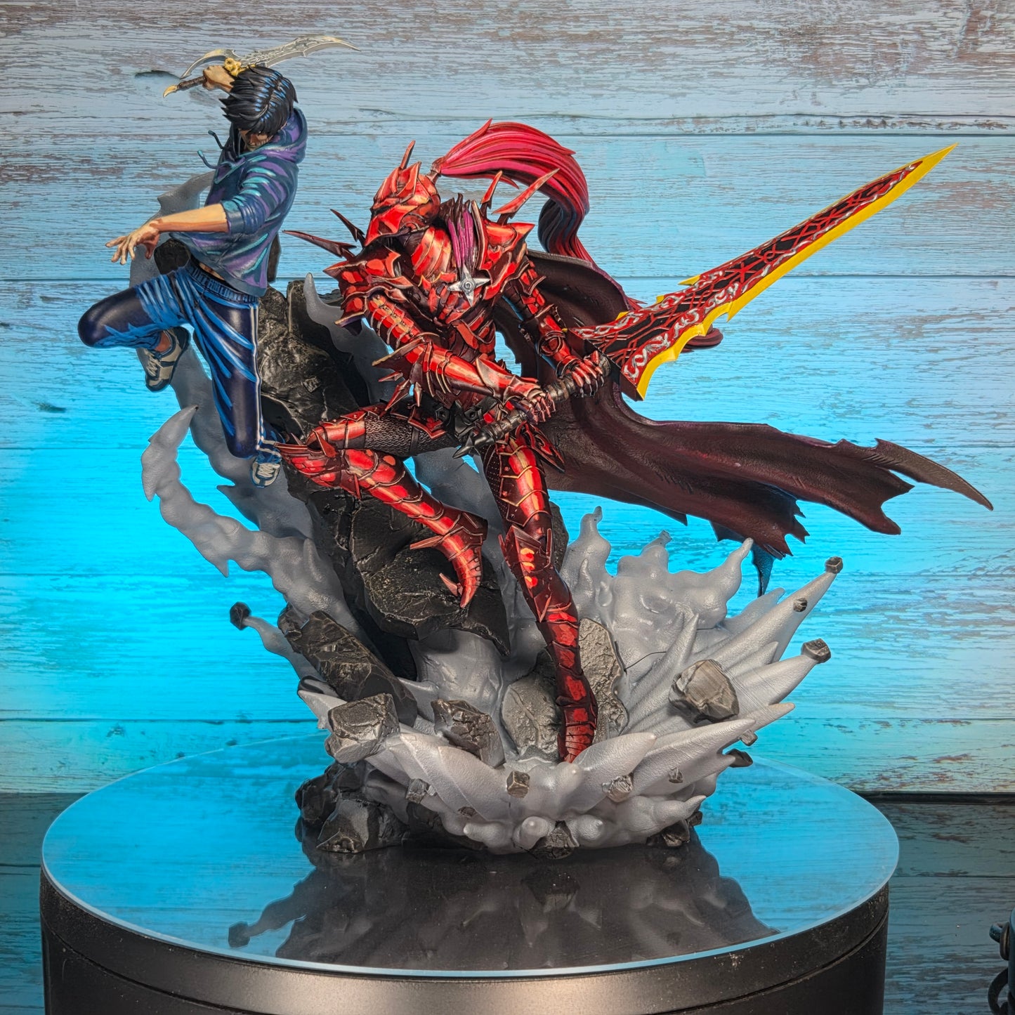 Sung Jinwoo X Igris - Solo Leveling - 75mm, 1:10 Scale, Bust