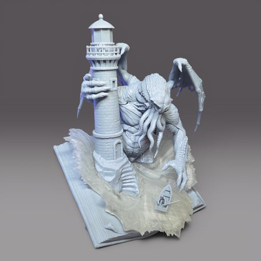 Cthulhu - Lovecraftian Horror - 1:150 Scale Figure & Bust