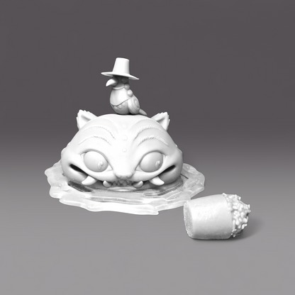 Chibi Derpy Cat & Sussie - K-Pop Demon Hunters