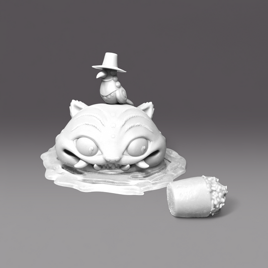 Chibi Derpy Cat & Sussie - K-Pop Demon Hunters