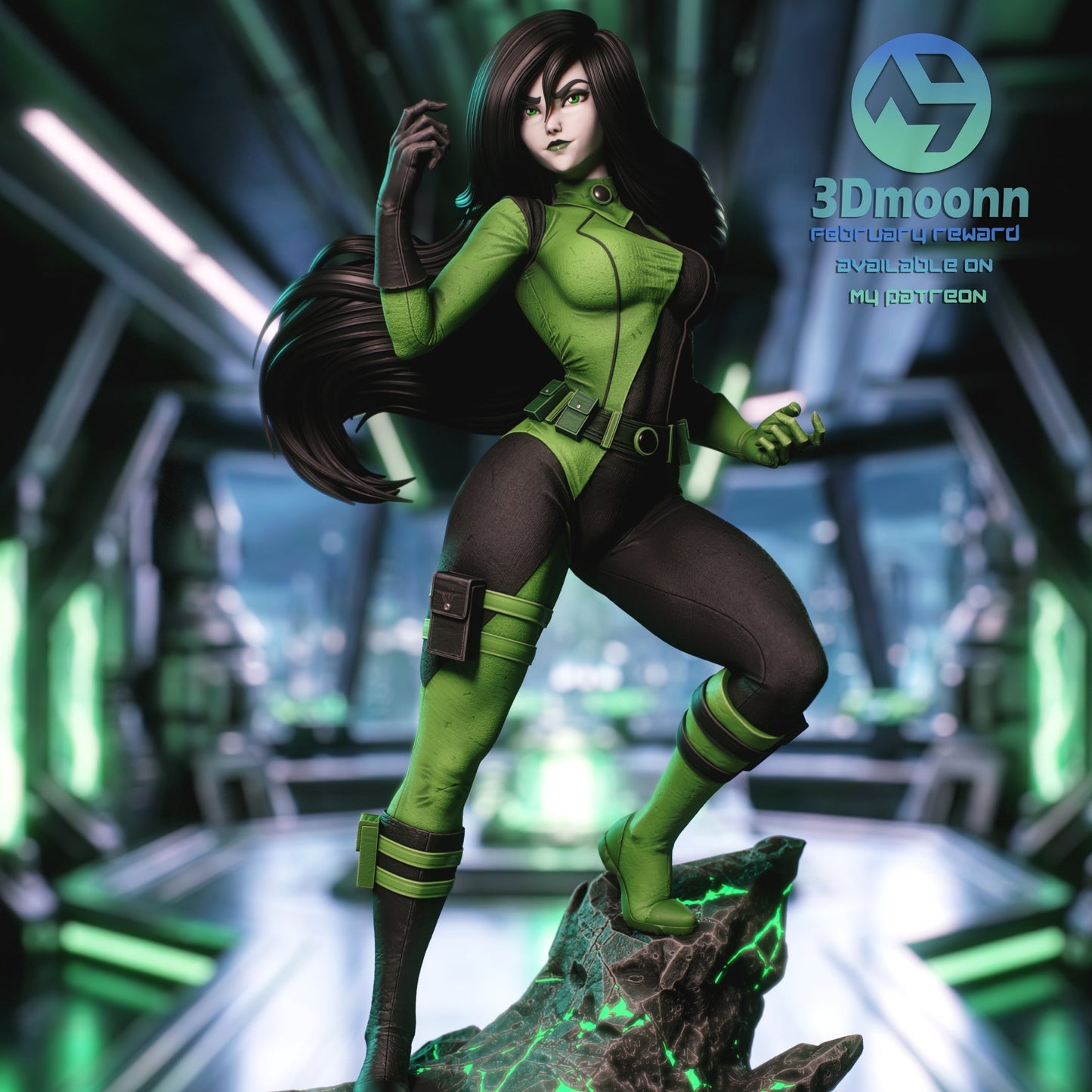 Shego - Kim Possible - 1:6 Scale Figure