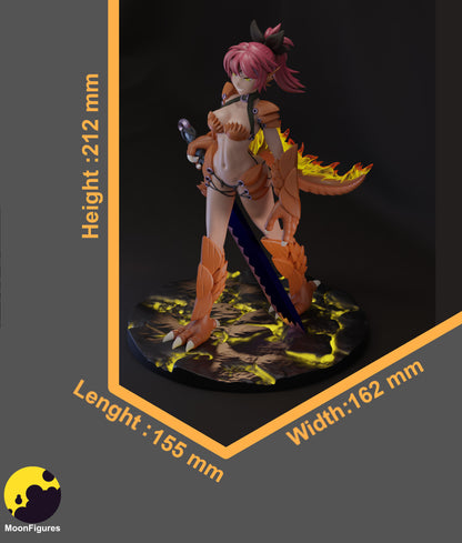 Salamander - Monster Girl Encyclopedia - 1:10 Scale Figure