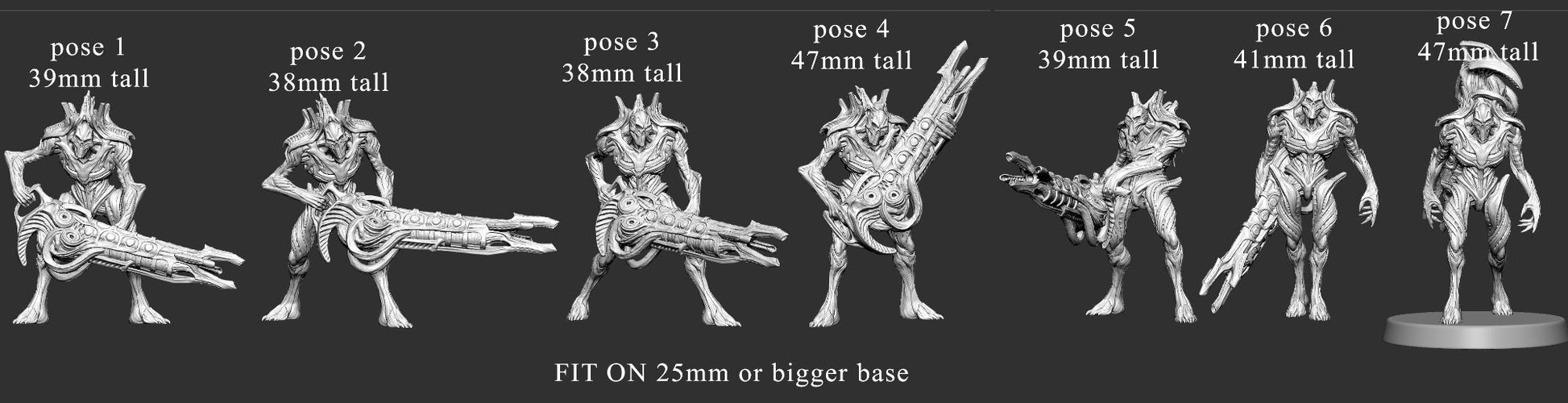 Sizing chart for technomech.