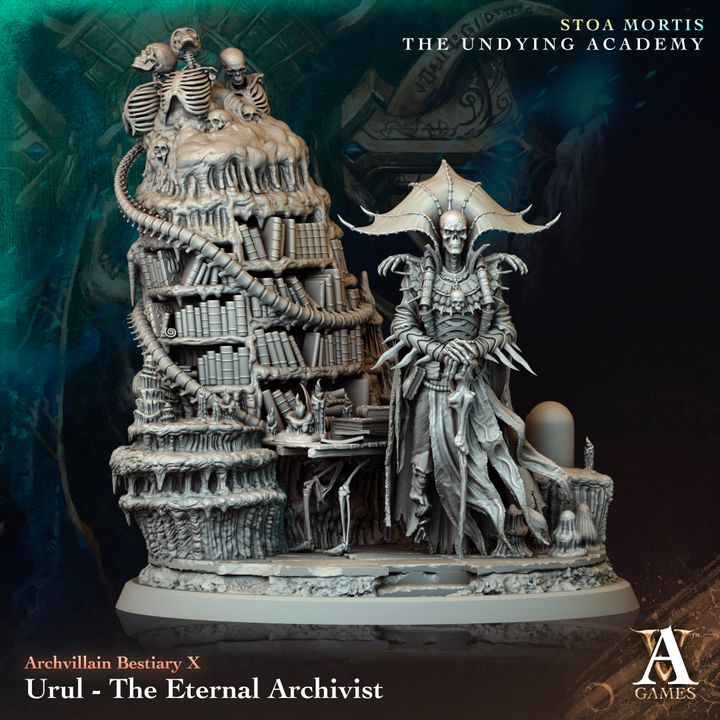 Urul - The Eternal Archivist - Dungeon Master Minis