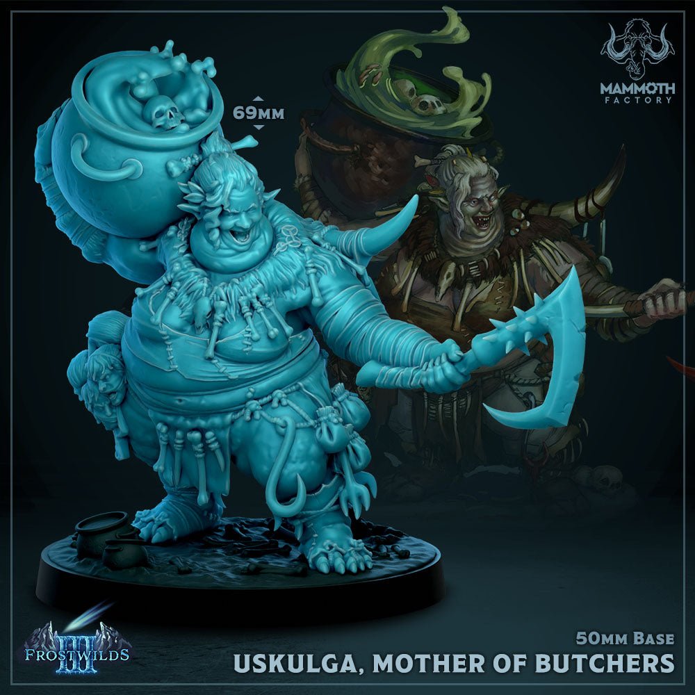 Uskulga, Mother of Butchers - Dungeon Master Minis