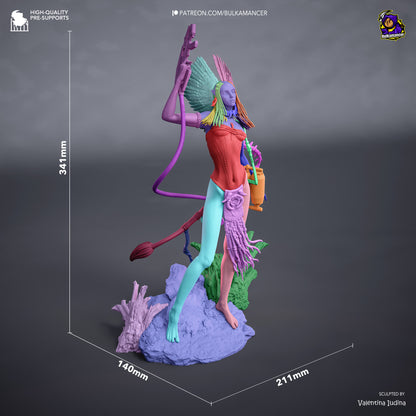 varang avatar resin statue dimensions height width depth base scale collectible figure