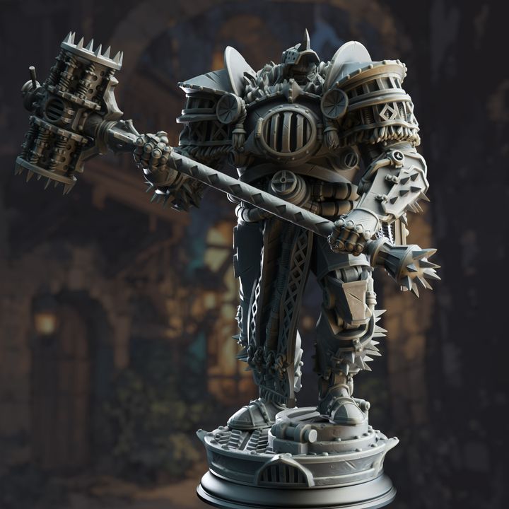 Warforged Colossus - Hadrian - Dungeon Master Minis