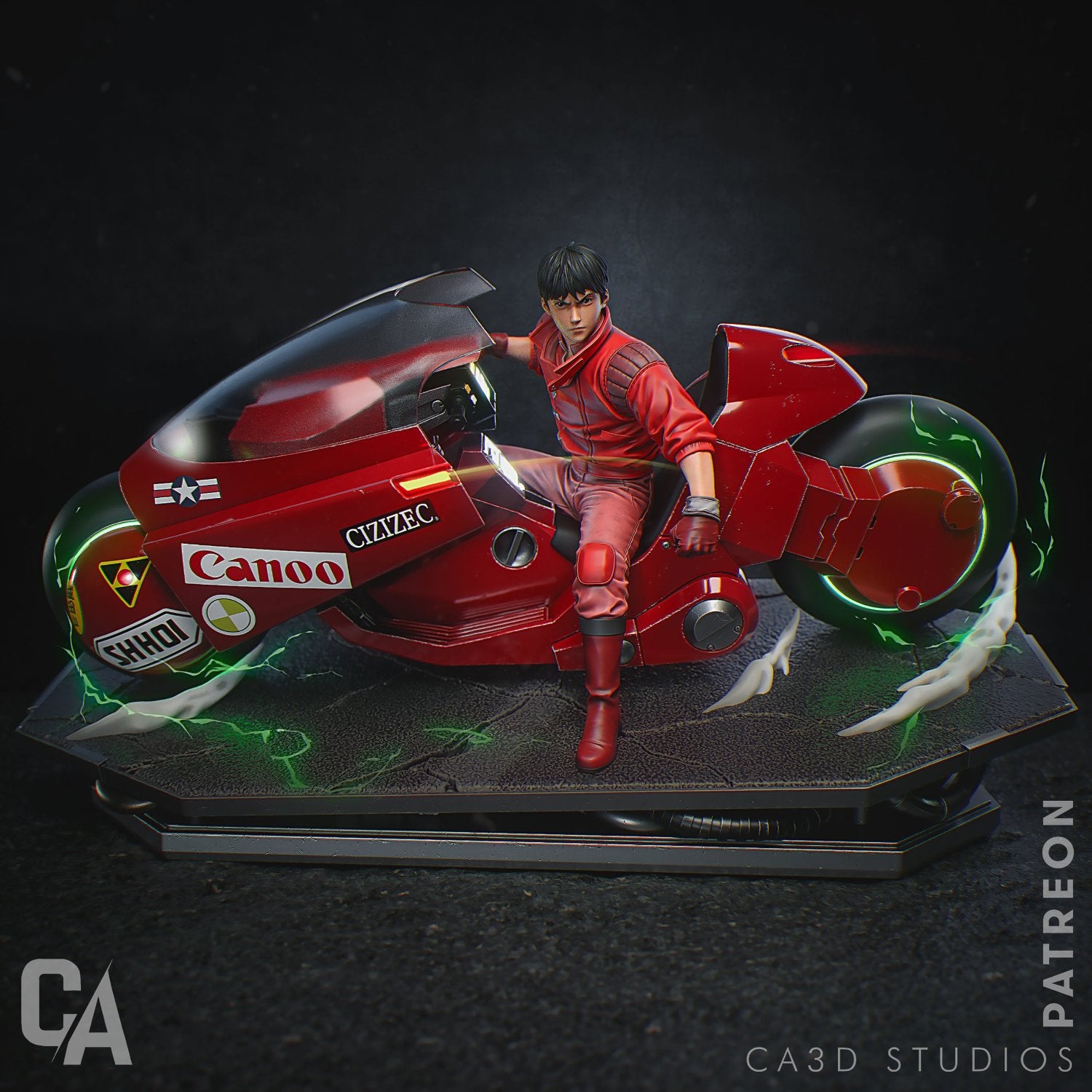 Kaneda - Akira (Fan Art) - 1:6, 1:9 Scale Figures & Bust - Dungeon