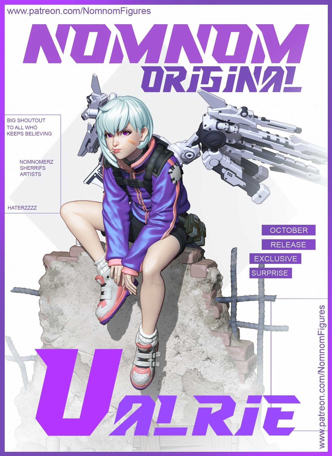 Valrie - 1:10 Scale Figure