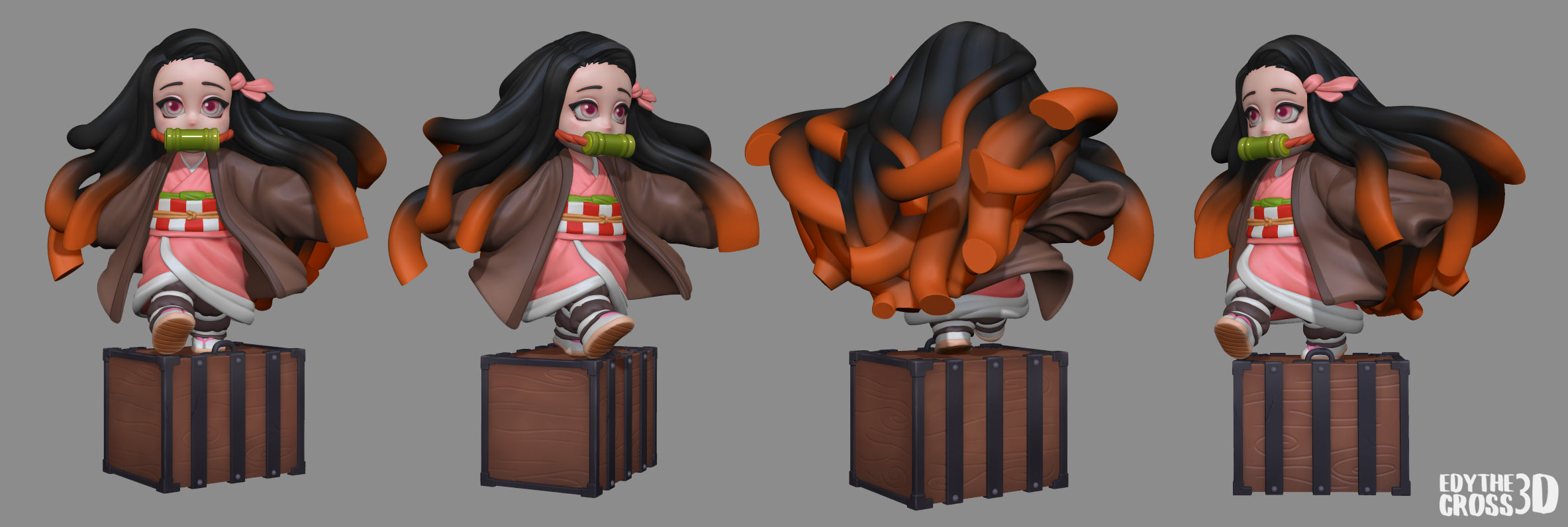 Chibi Nezuko - Demon Slayer / Kimetsu no Yaibaa - Image 4