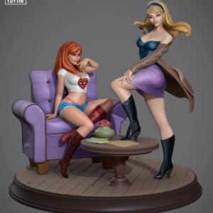 MJ and Gwen - Marvel Comics - 1:10 Scale Figures