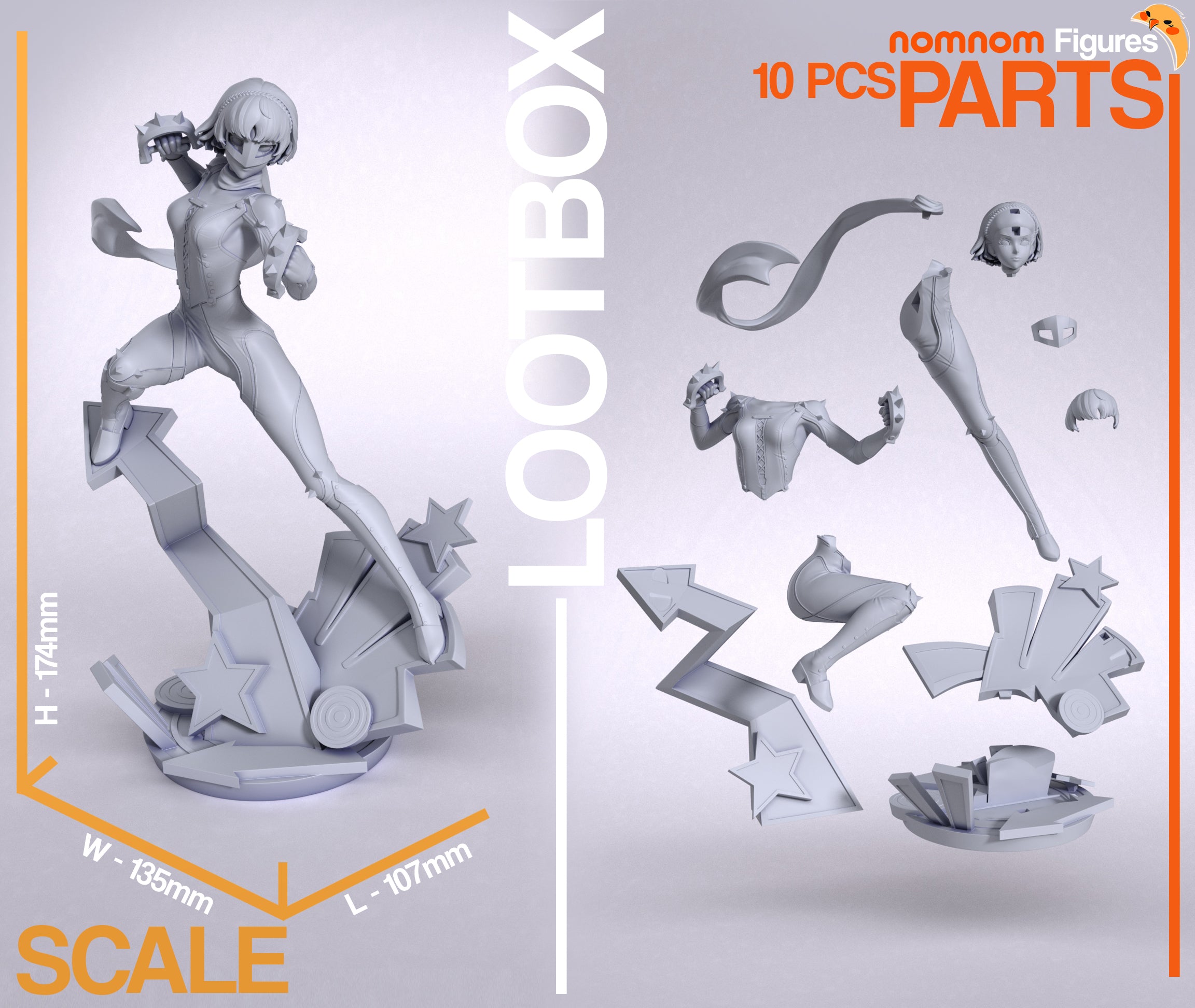 Makoto Nijima - Persona 5 - 1:10 scale - Image 5