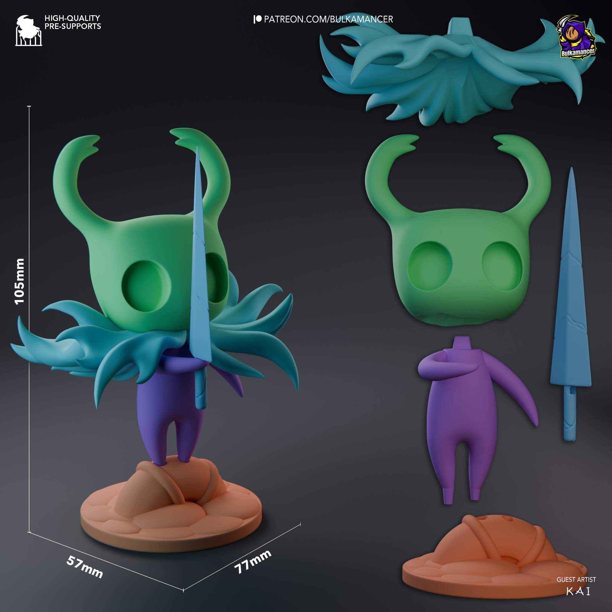 Chibi Hollow Knight Figure - Image 5