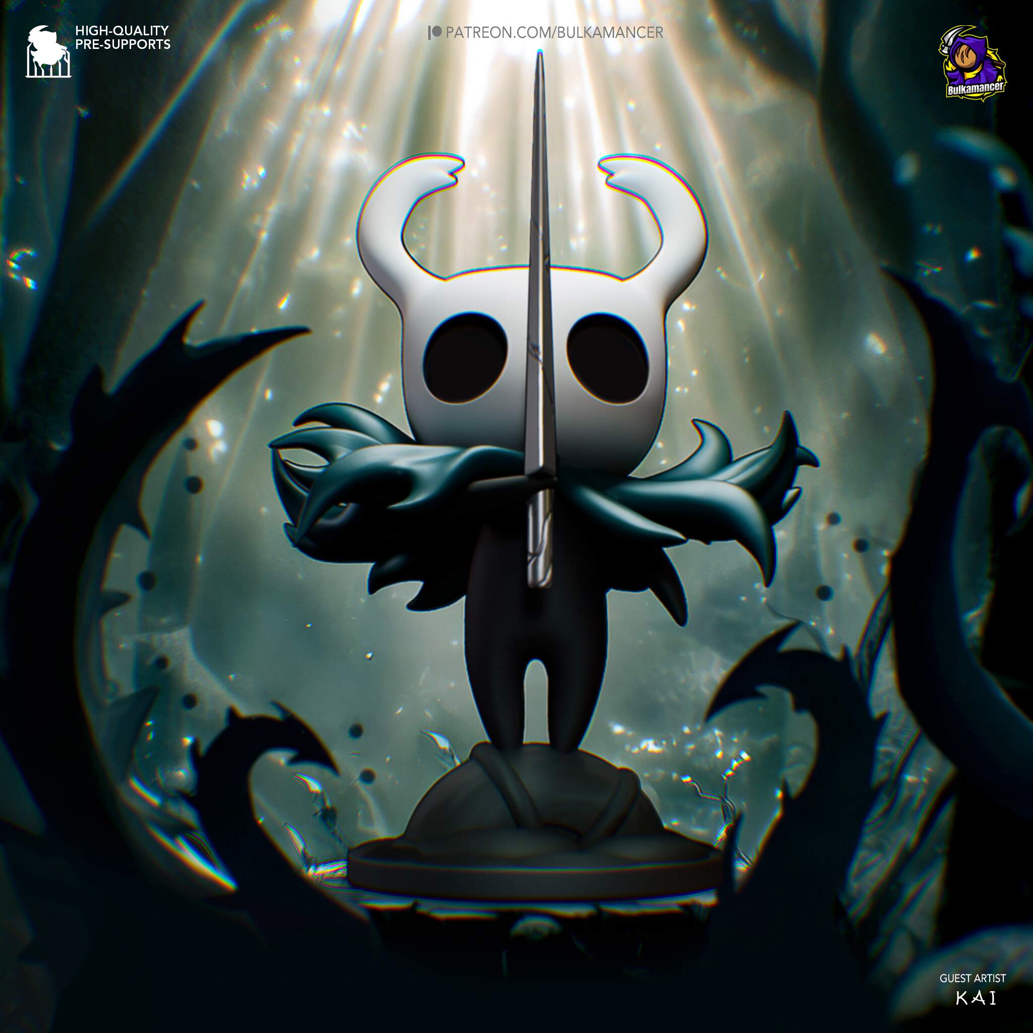 Chibi Hollow Knight Figure