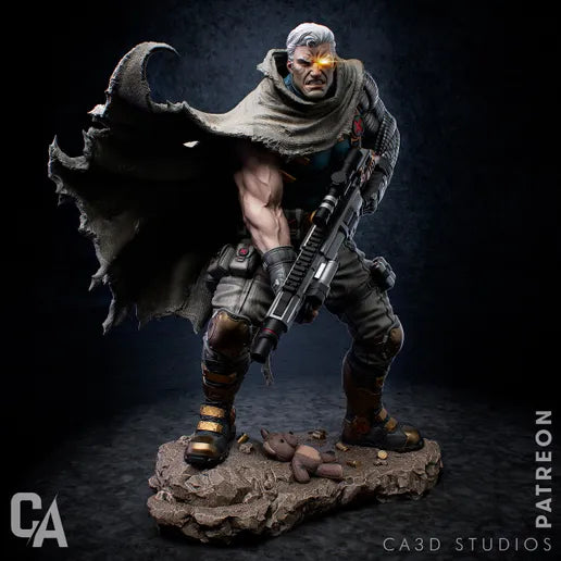 Cable - Marvel Comics - 1:6, 1:9 Scale Figures & Bust - Image 3