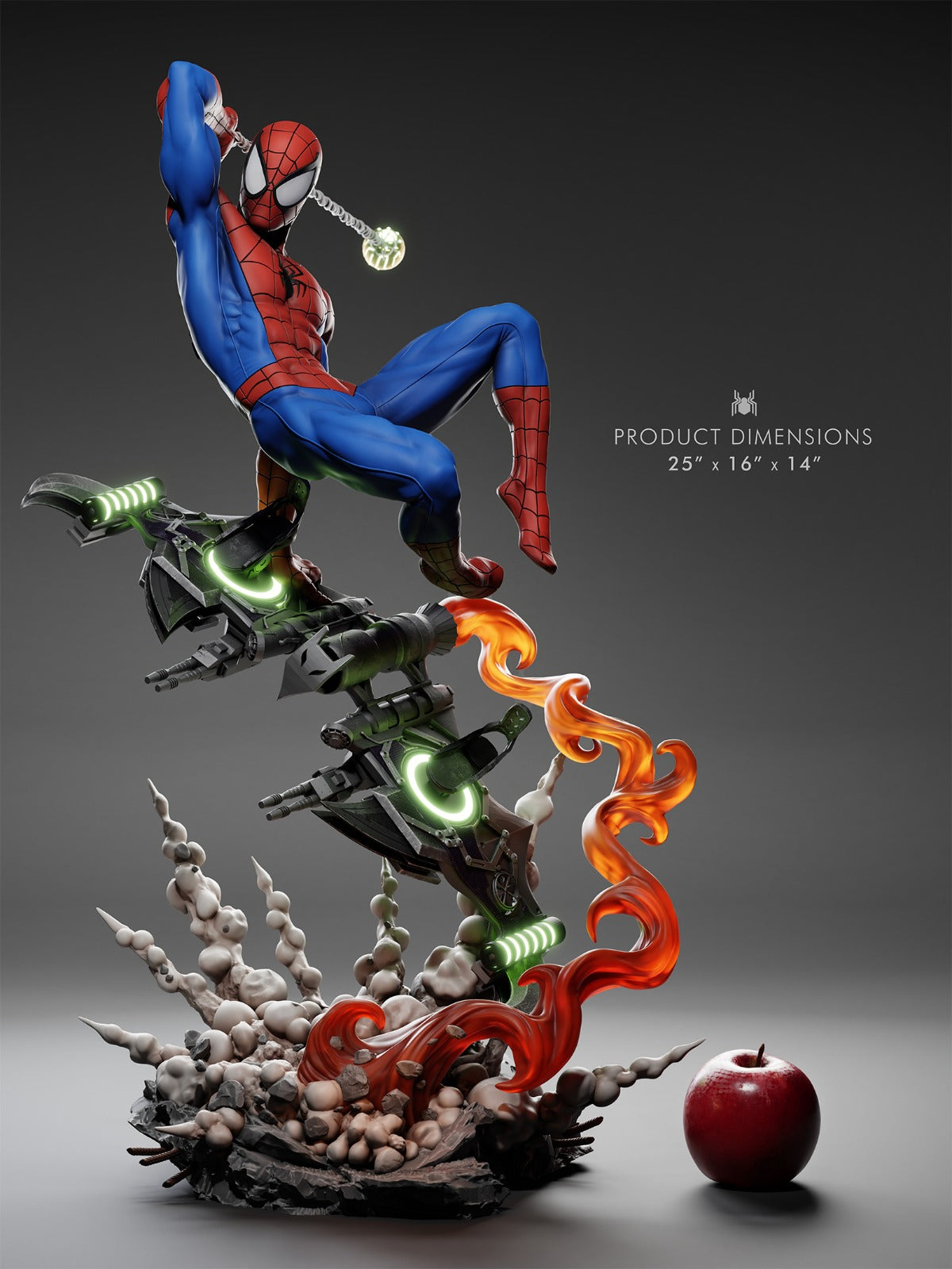 Spiderman - Marvel Comics - 1:4 & 1:9 Scale Figures - Image 7