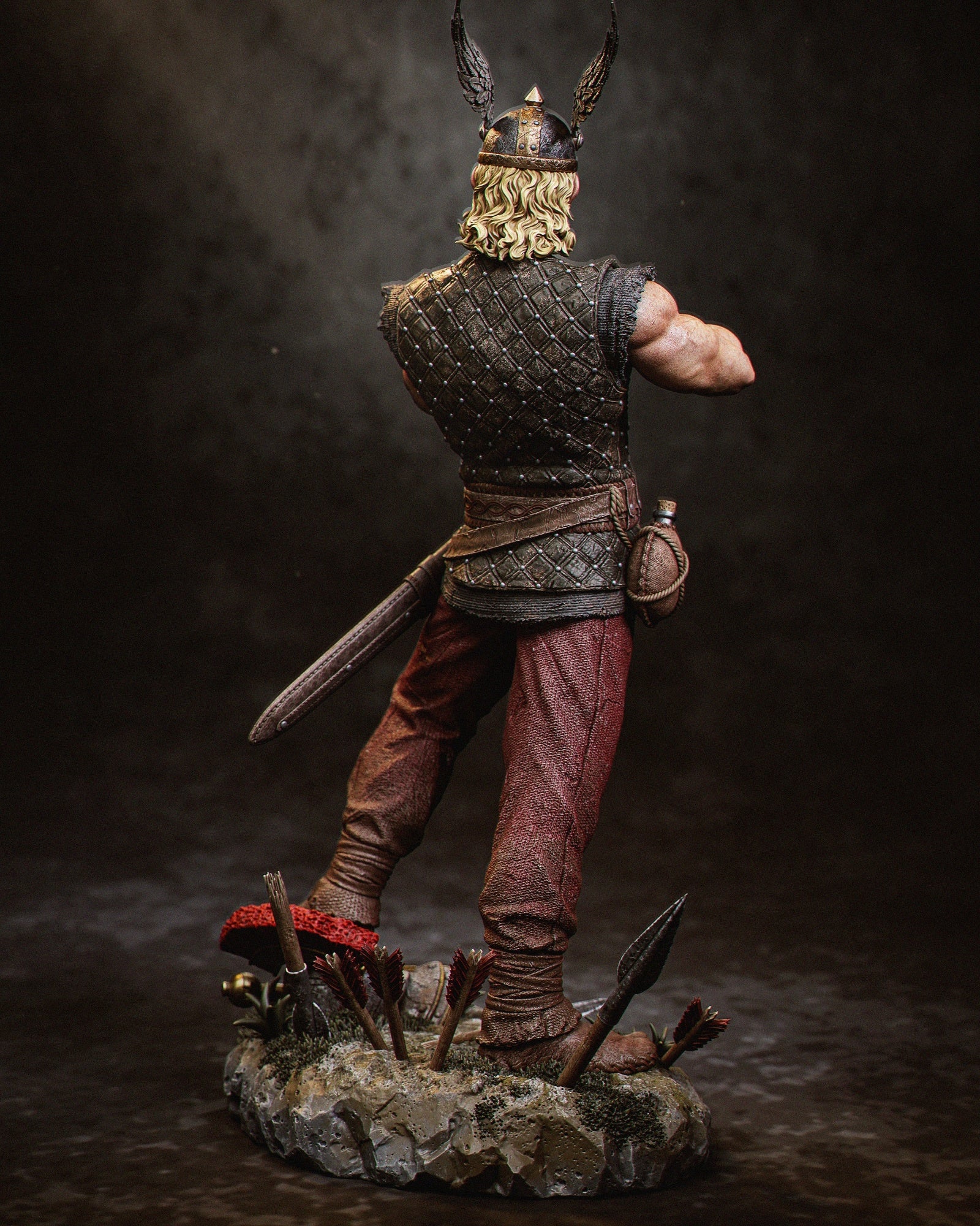 Asterix and Dogmatix - Asterix - 1:6, 1:9 Scale Figures & Bust - Image 4