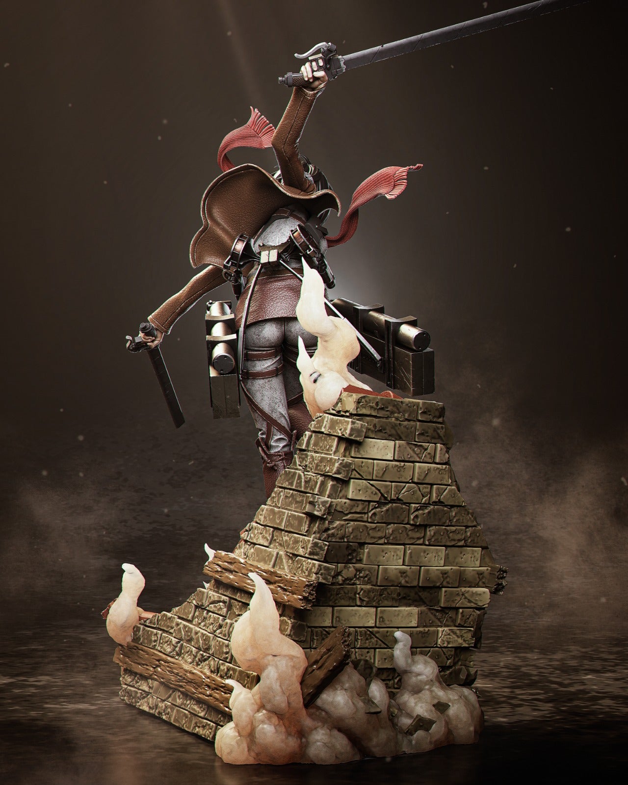 Mikasa - Attack on Titan - 1:6, 1:9 Scale Figures & Bust - Image 4