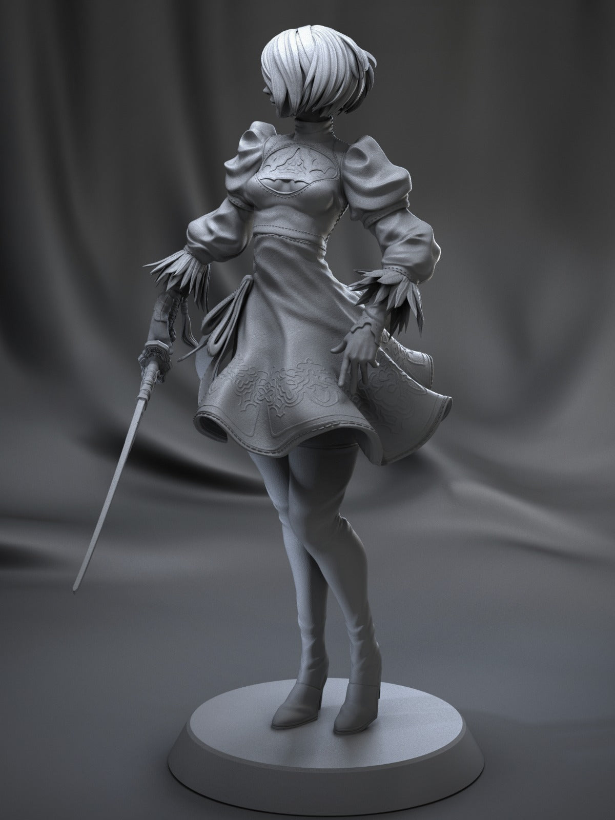 YoRHa No.2 Type B - Nier Automata (SFW/NSFW 18+ Only) - 1:6 Scale Figures - Image 4