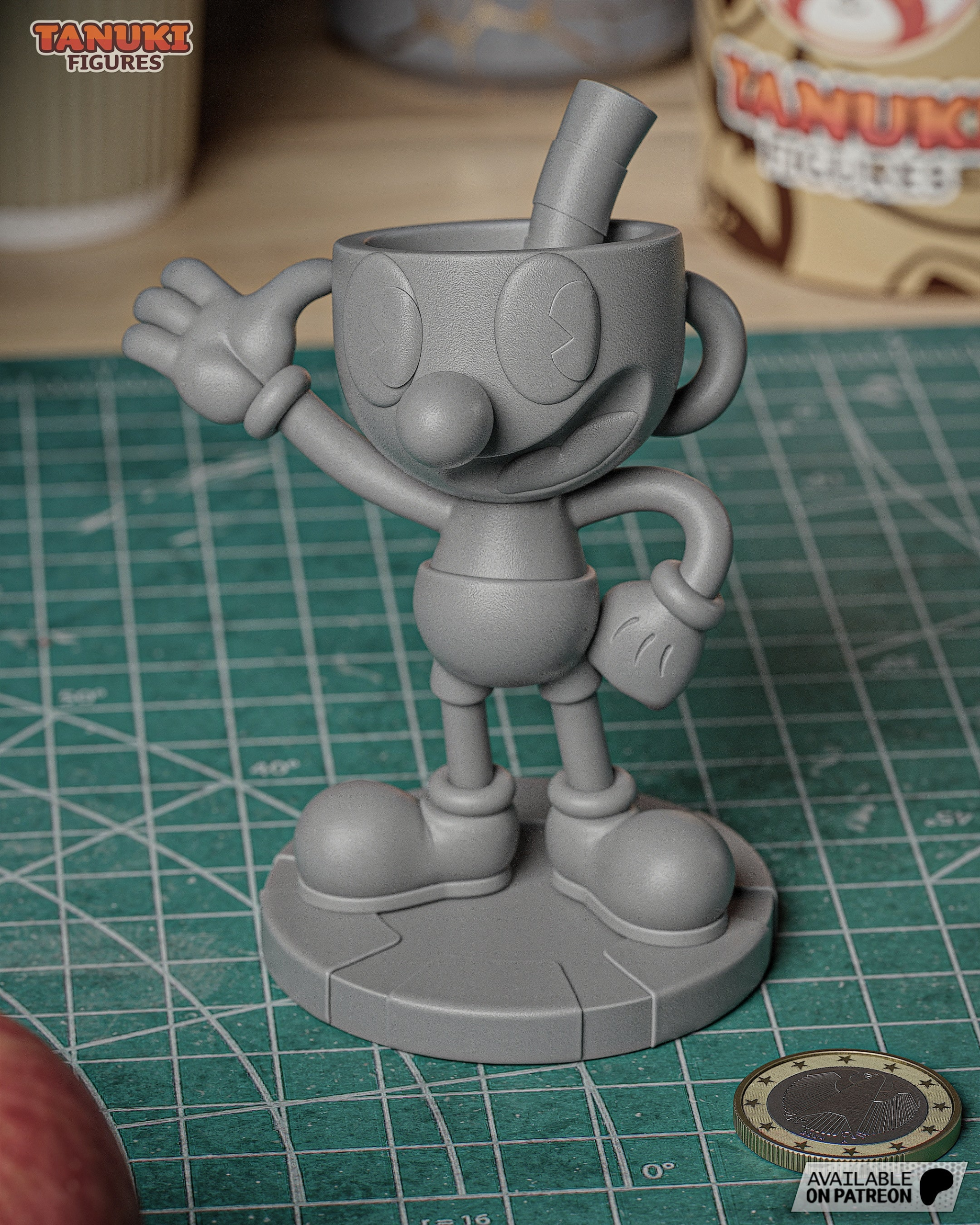 Mugman - Cuphead - 1:12 Scale Collectible - Image 6