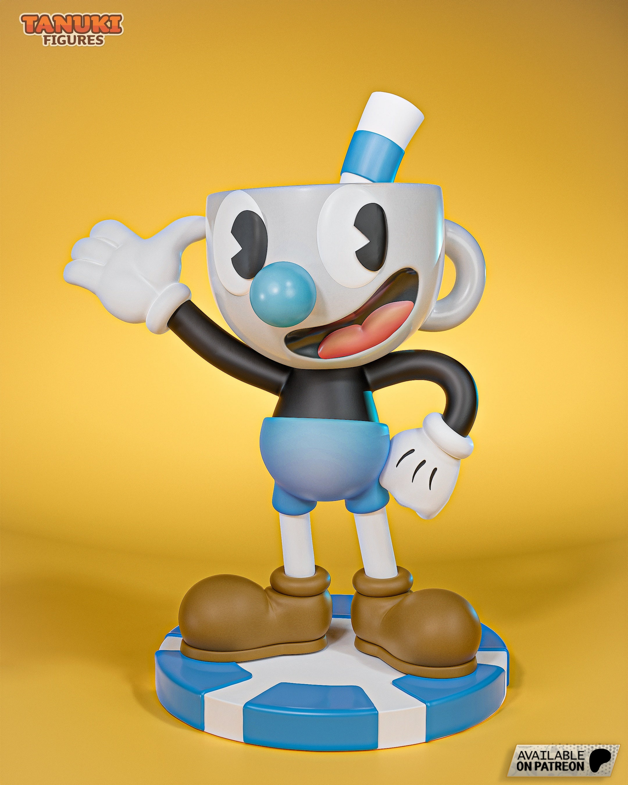 Mugman - Cuphead - 1:12 Scale Collectible - Image 4