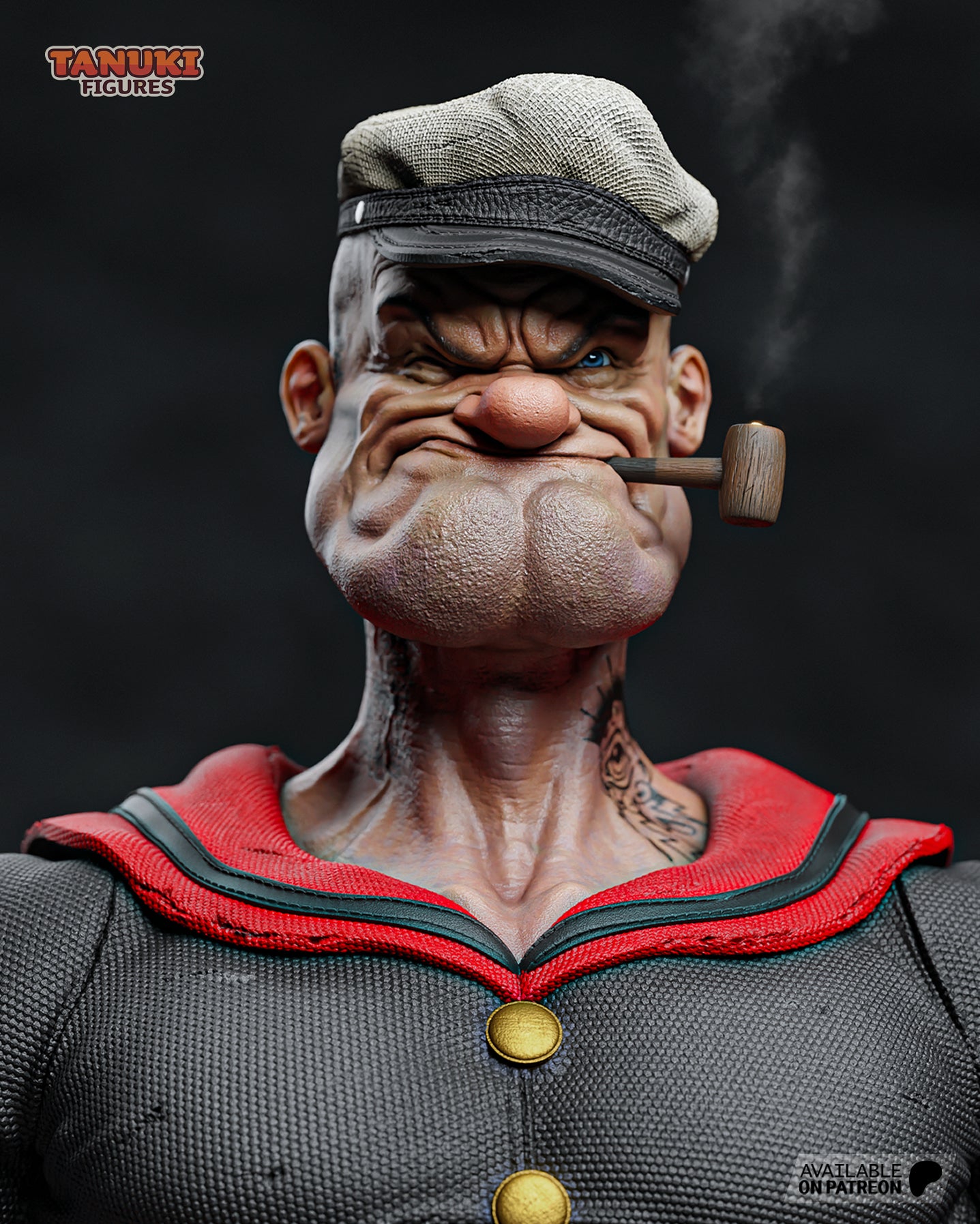 Popeye - 1:6 Scale Figure & Bust - Image 11