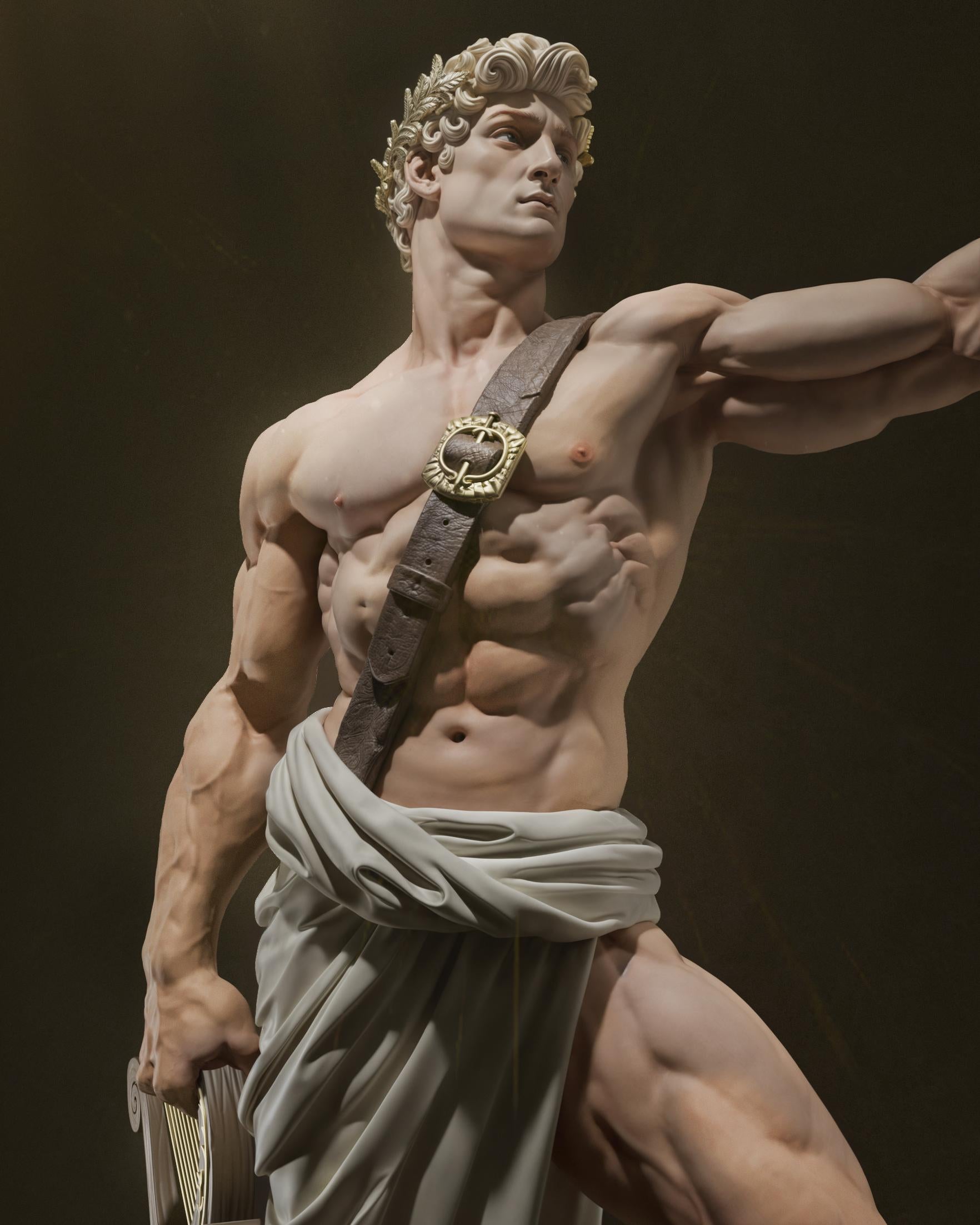 Apollo - Greek God - 1:6, 1:9 Scale Figures & Bust