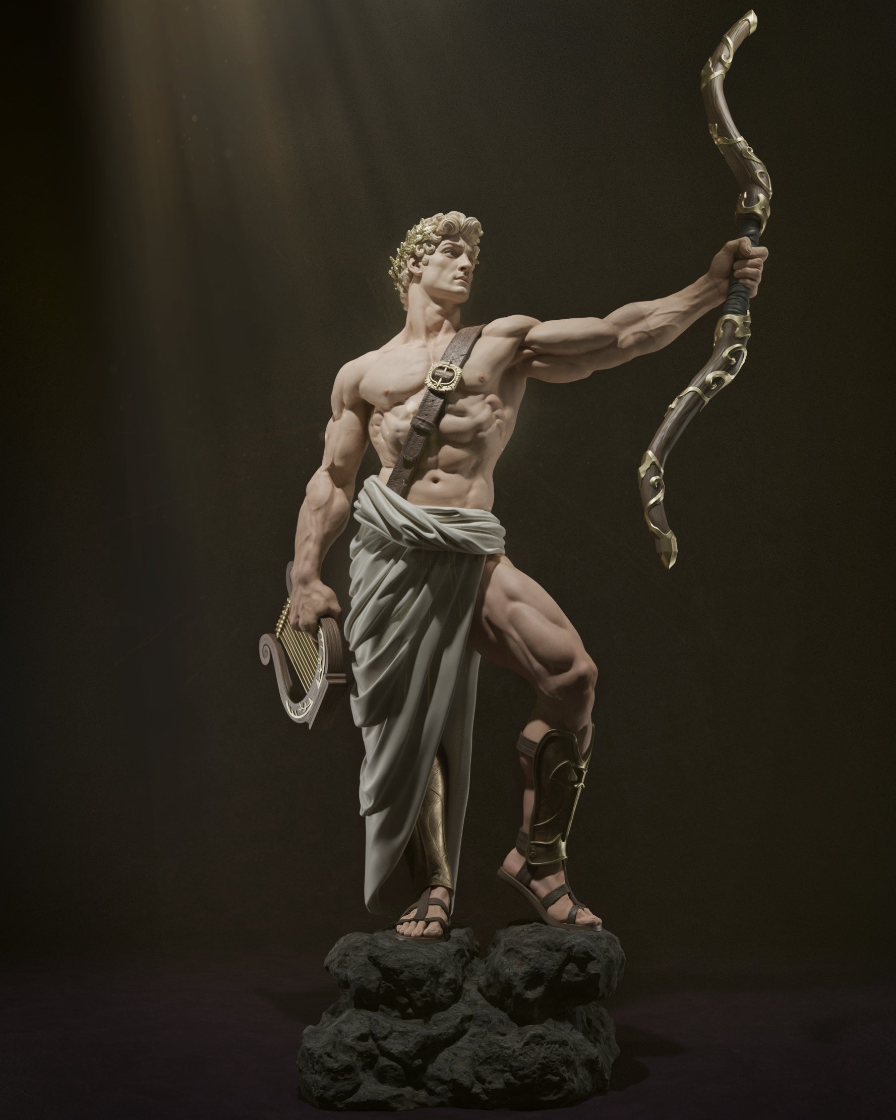 Apollo - Greek God - 1:6, 1:9 Scale Figures & Bust - Image 3