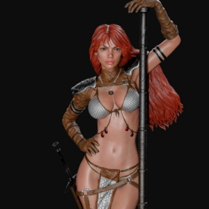 Red Sonja - Conan the Barbarian  (SFW/NSFW 18+ Only) - 1:6, 1:9 Scale Figures & Bust