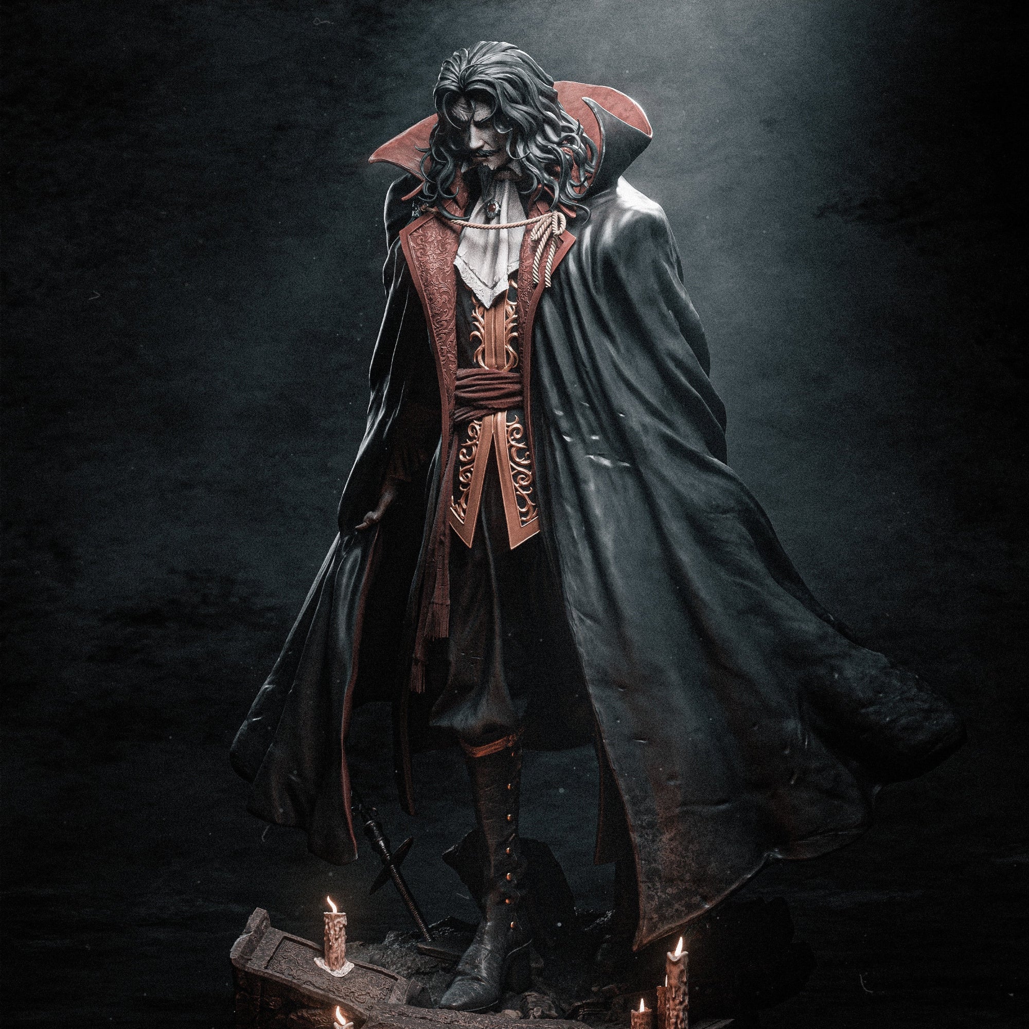 Dracula - Castlevania - 1:6, 1:9 Scale Figures & Bust