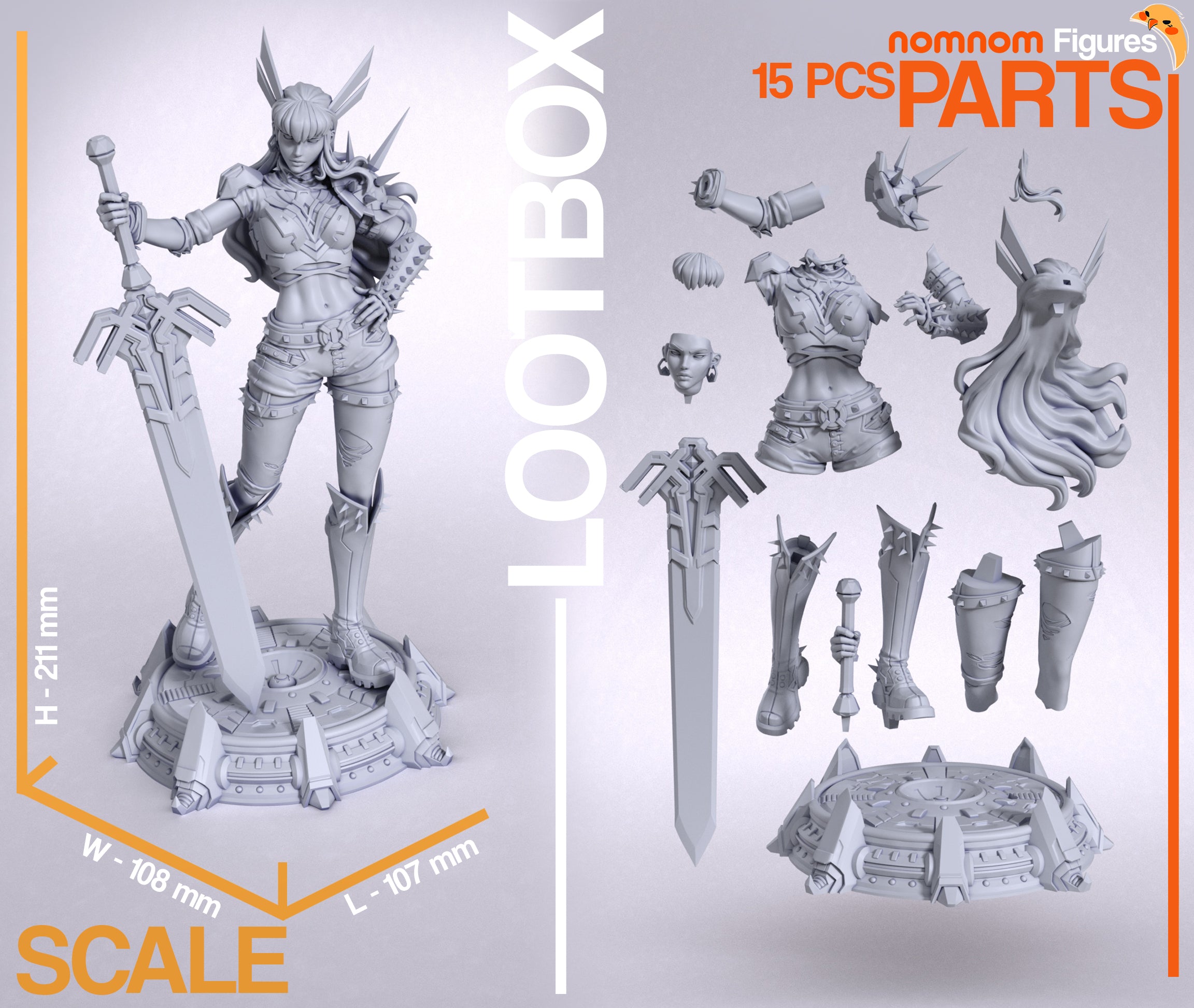 Magik - Marvel Rivals - 1:10 Scale - Image 4