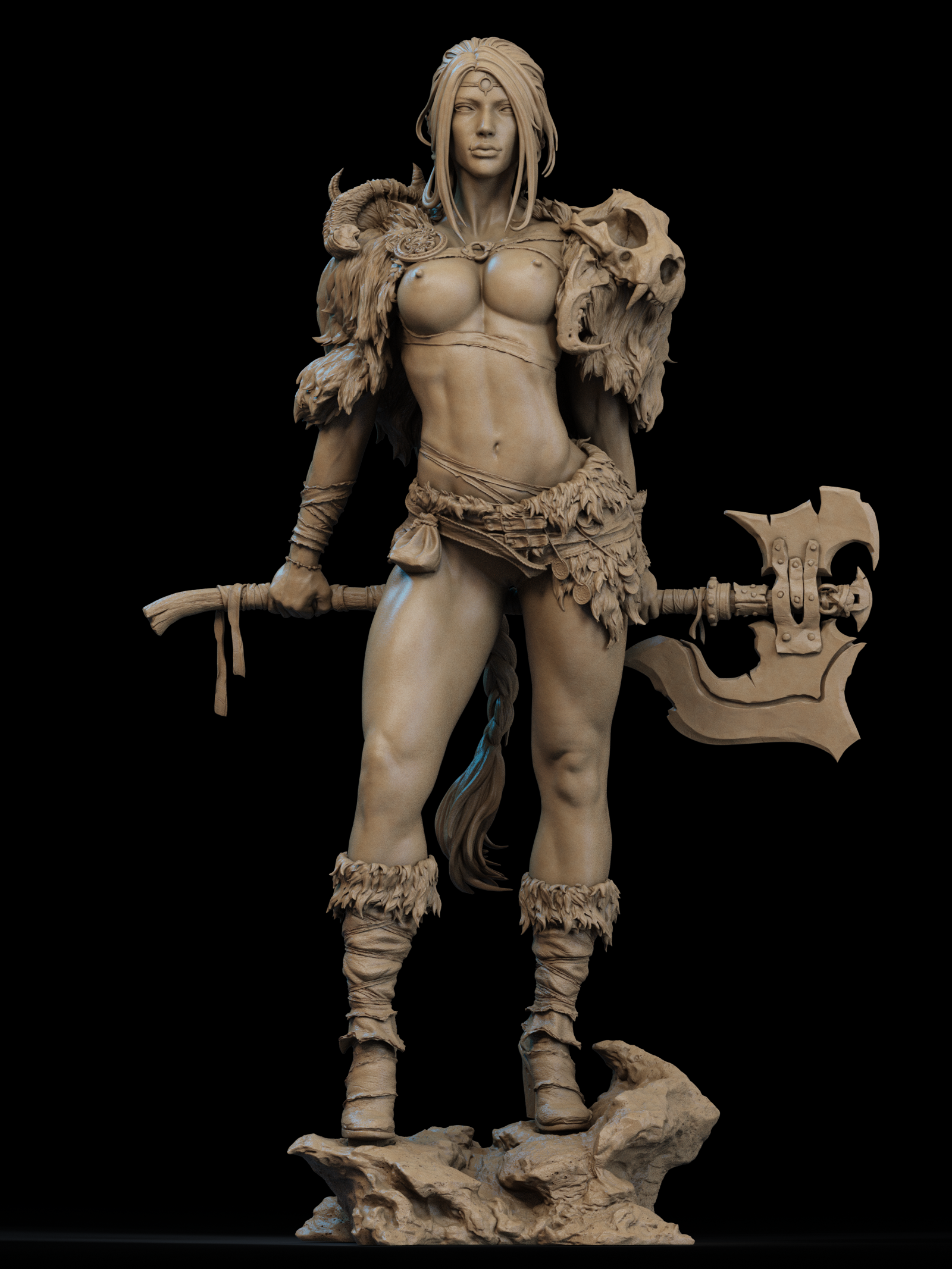 Barbarian Queen - (SFW/NSFW 18+ Only) - 1:6, 1:9 Scale Figures & Bust - Image 5