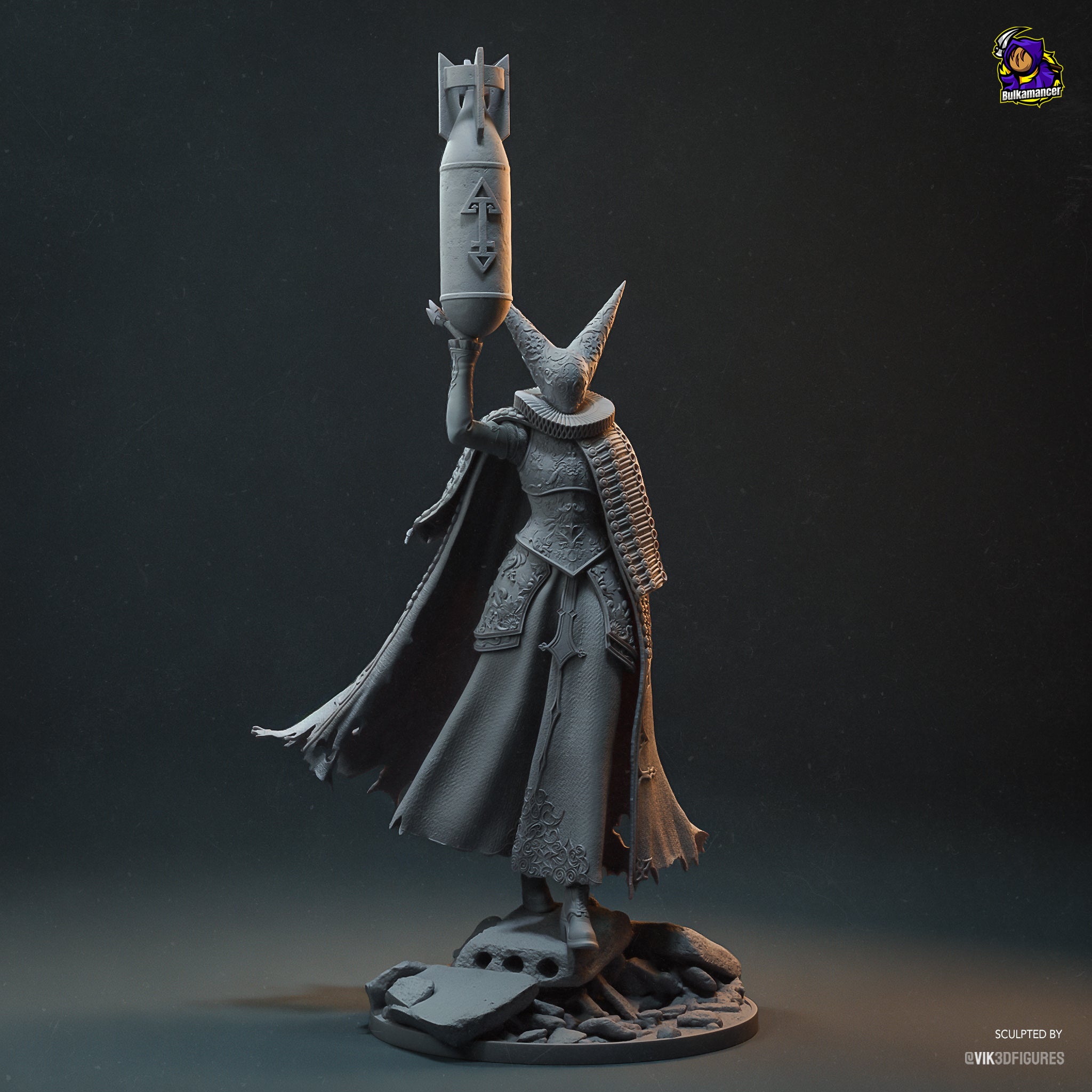 Artillery Witch - Trench Crusade - 1:8 Scale Figure - Image 4