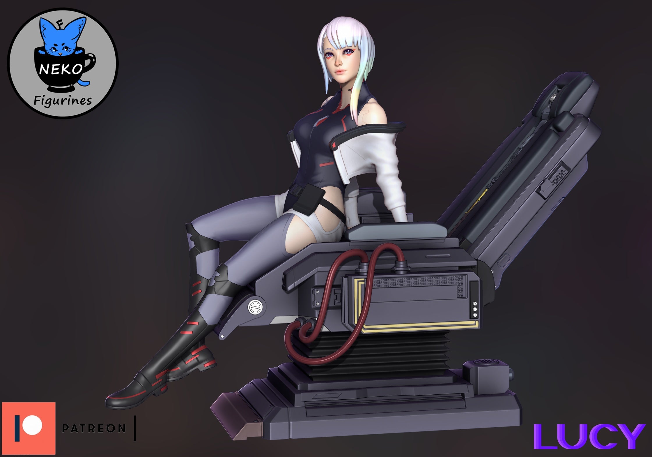 Lucy - Cyberpunk: Edgerunners - 1:10 Scale