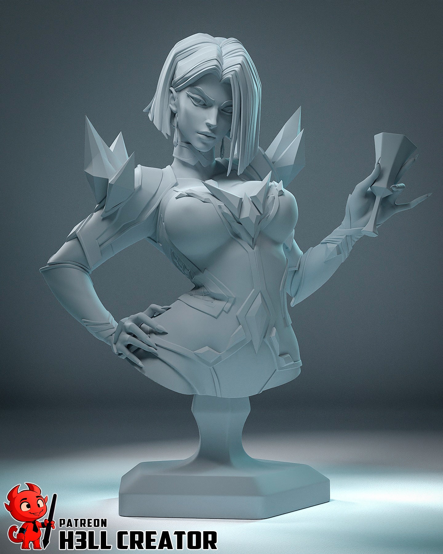 Emma Frost - Marvel Rivals -1:8 Scale, Bust - Image 6