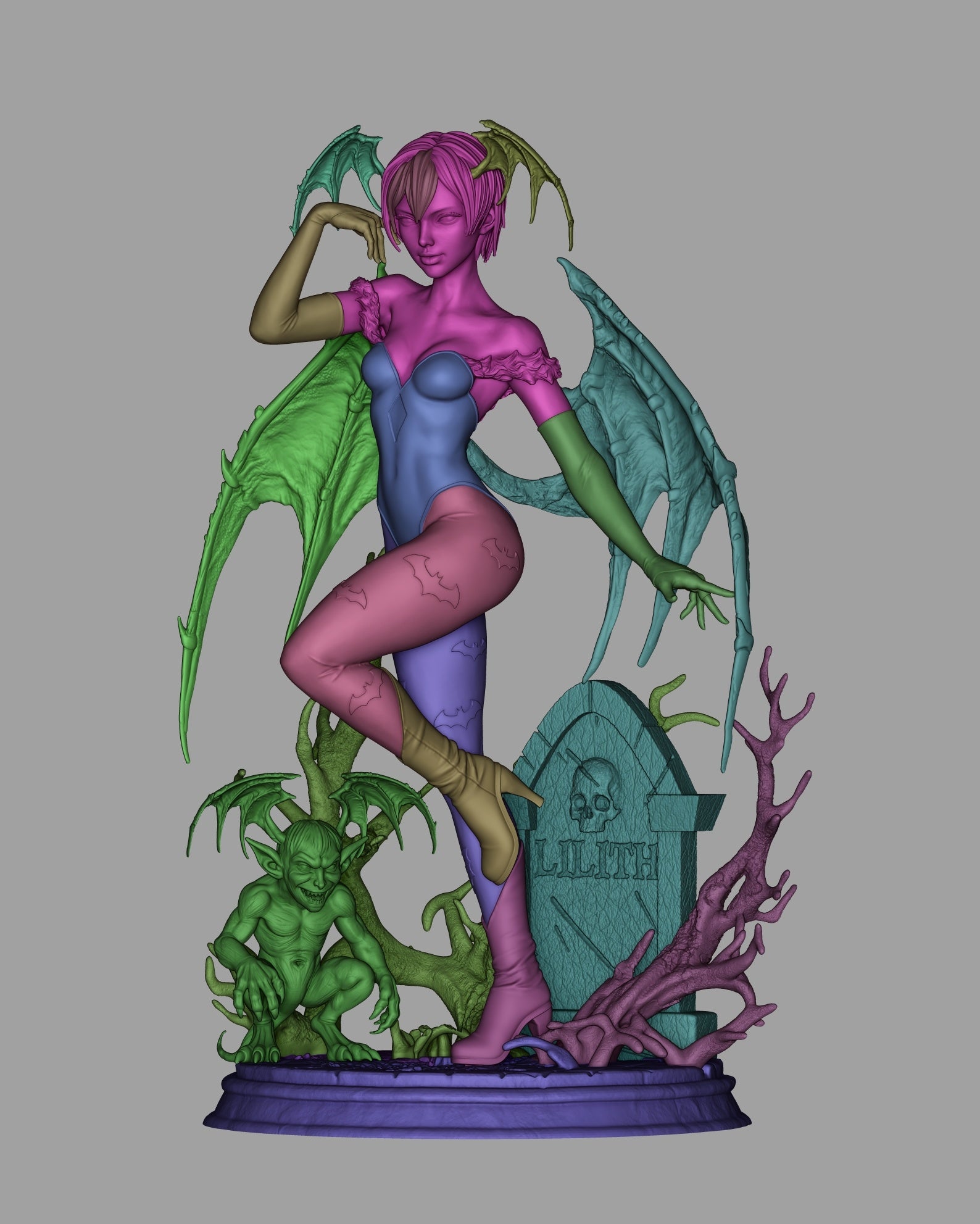 Lilith Aensland - Darkstalkers - 1:6 & 1:9 Scale Figures - Image 6