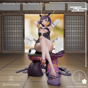 Ninomae Ina'Nis - Hololive (SFW/NSFW 18+ Only) - 1:7 Scale Figure
